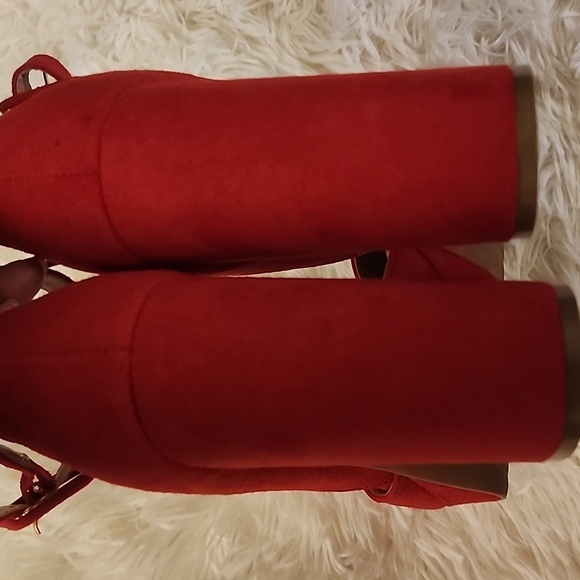 Sun + Stone Reema Peep Toe Block Heel Platform Sandal - Picture 5 of 7